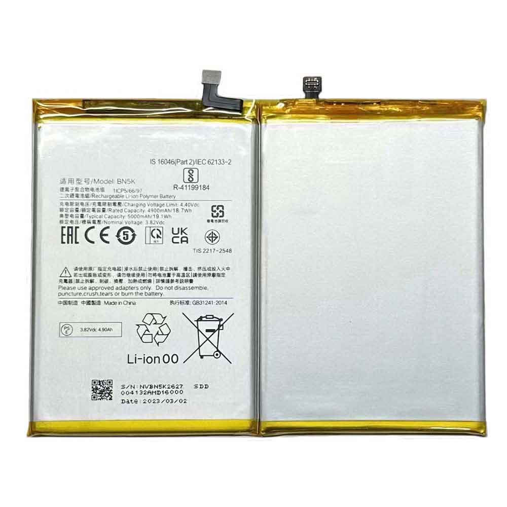 Batería para Gaming-Laptop-15.6-7300HQ-1050Ti/xiaomi-BN5K